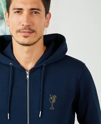 Hoodie homme Cocktail spritz (brodé)