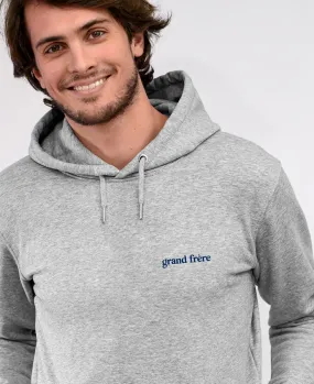 Hoodie homme Grand frère (brodé)