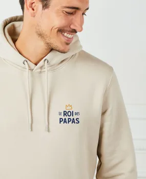 Hoodie homme Le roi des papas