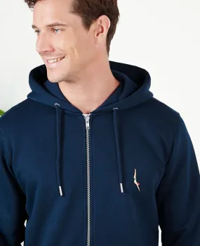 Hoodie zippé homme Plongeur (brodé)