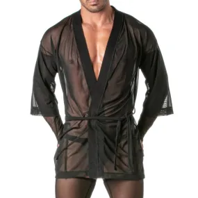 Kimono transparent Tof Paris - TOF Paris : vente peignoirs homme et...