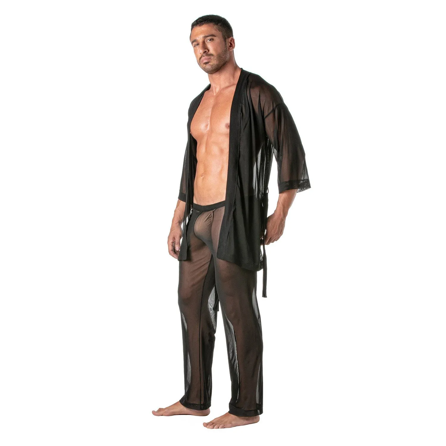 Kimono transparent Tof Paris - TOF Paris : vente peignoirs homme et...