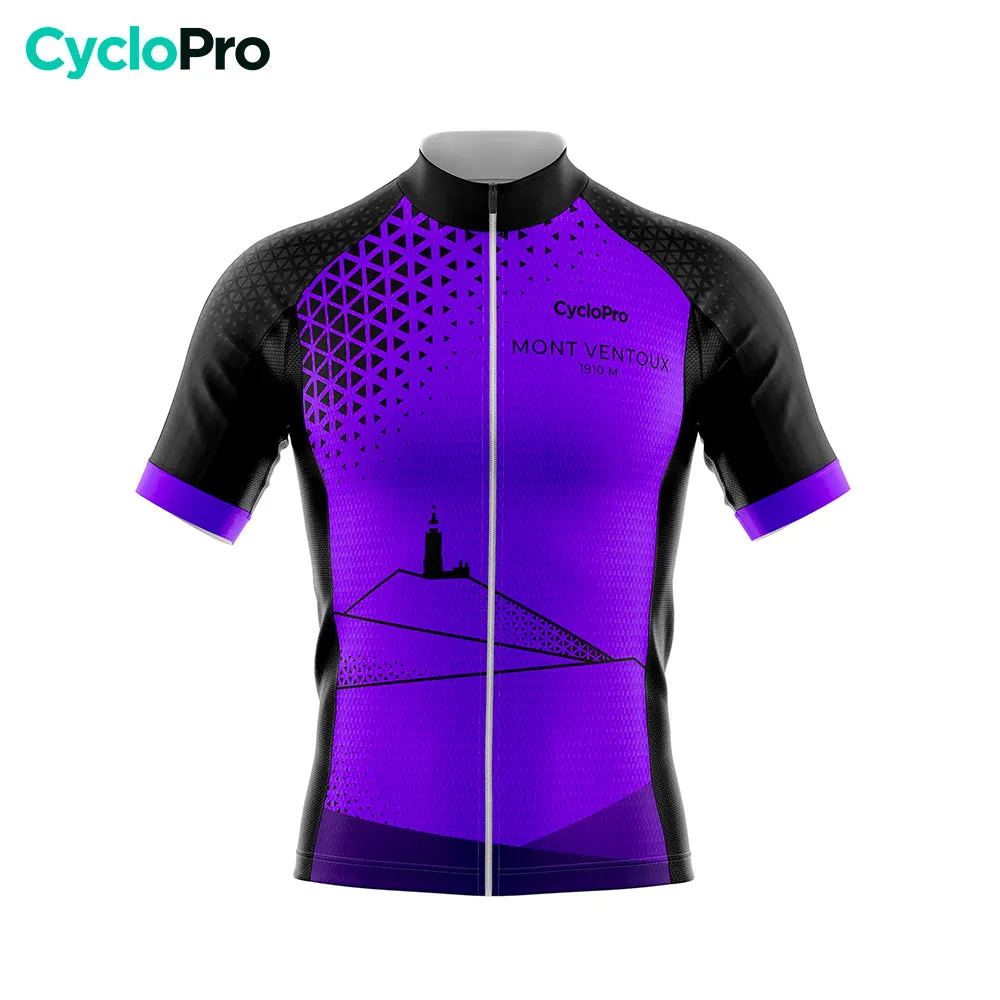 Maillot de Cyclisme Mont Ventoux Violet - Performance