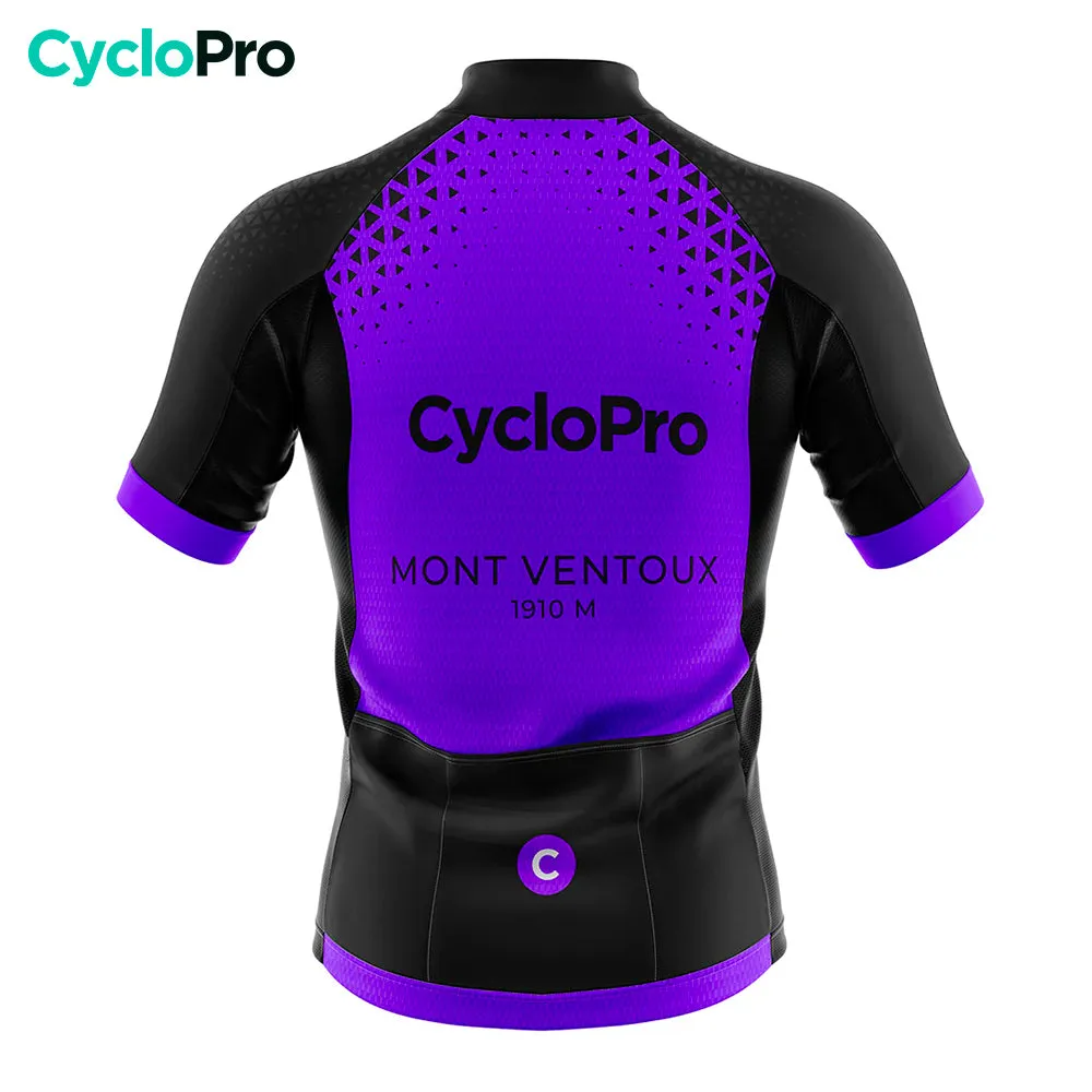 Maillot de Cyclisme Mont Ventoux Violet - Performance