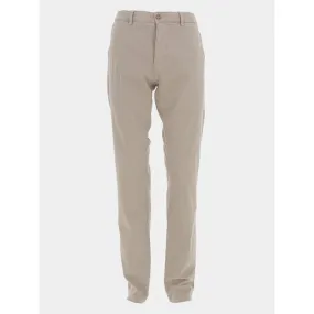 Pantalon chino vitamine imprimé beige homme - Izac | wimod