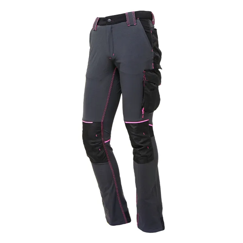 Pantalon de travail stretch femme multipoches | U-Power Vêtements