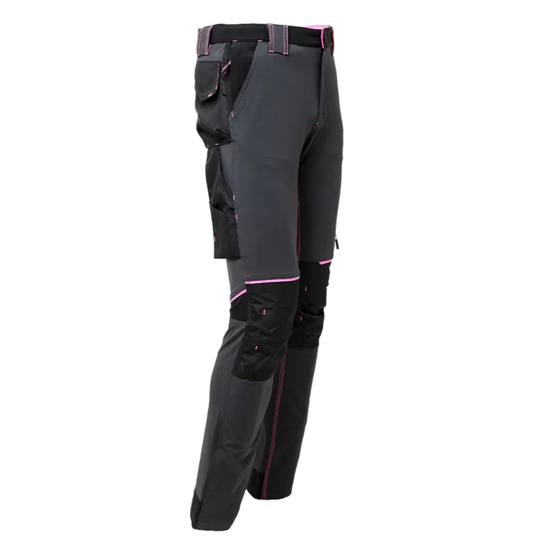 Pantalon de travail stretch femme multipoches | U-Power Vêtements