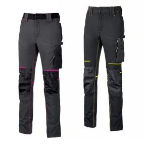 Pantalon de travail stretch femme multipoches | U-Power Vêtements