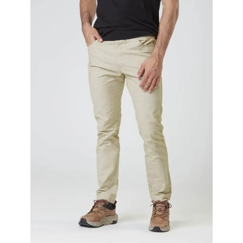 Pantalon denton structuré bleu marine homme - Tommy Hilfiger | wimod