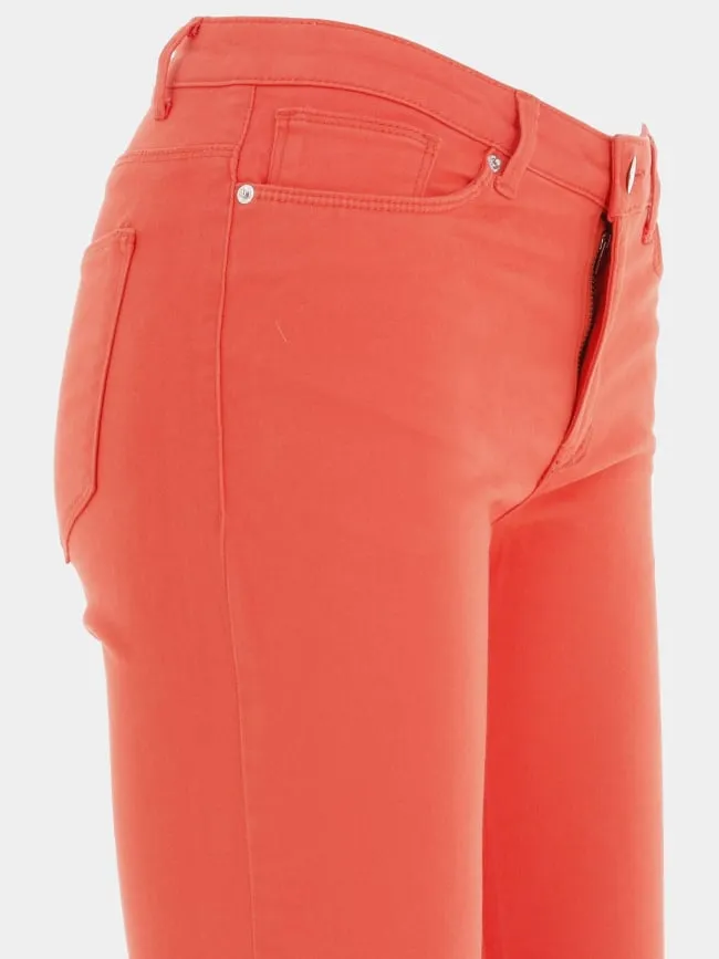 Pantalon slim vea rouge femme - Vero Moda | wimod