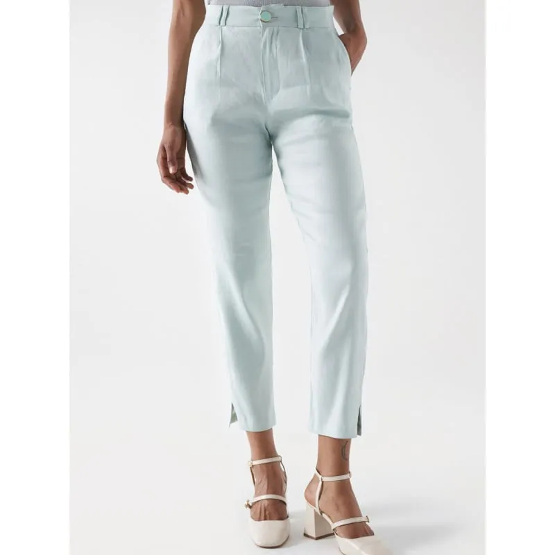 Pantalon tailoring peach turquoise femme - Only | wimod