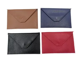 Pochette cartes Croûte de cuir vachette (x12)