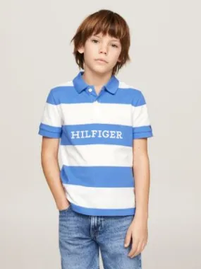 Polo coupe standard Hilfiger Monotype | Bleu | Tommy Hilfiger