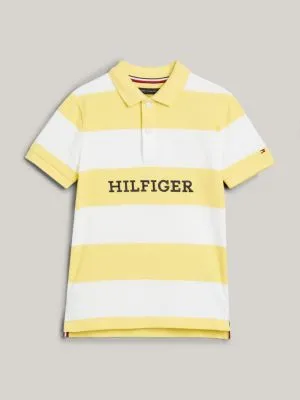 Polo coupe standard Hilfiger Monotype | Jaune | Tommy Hilfiger