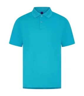 Polo homme turquoise vif Henbury