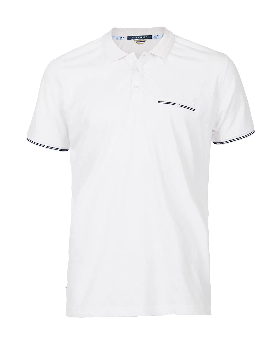 Polo manches courtes Homme POLO MC Blanc