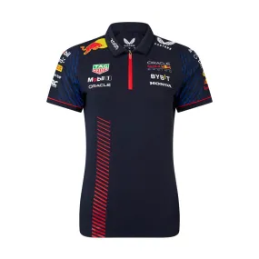 Polo RED BULL Racing Castore Team Replica Bleu pour femme