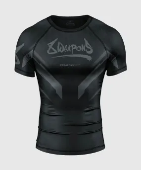 Rashguard 8 Weapons Shift Mat - Noir