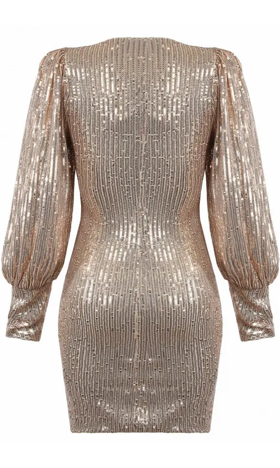 Robe midi moulante à sequins -  Morango, vêtements pour femme