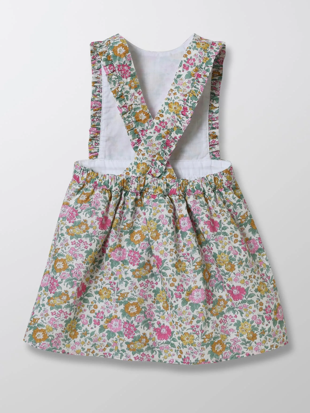 Robe-tablier Bébé en tissu Liberty