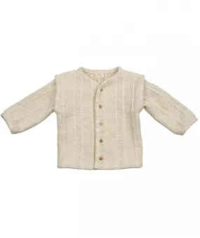 Suuky : Gilet bébé Jacquard - 100% Ecoresponsable - Mer(e)veilleuse