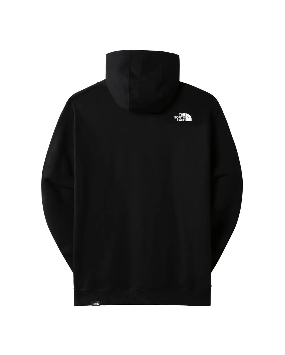 Sweat à capuche manches longues Homme M SIMPLE DOME HOODIE Noir