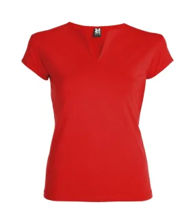 T-shirt belice femme rouge Roly