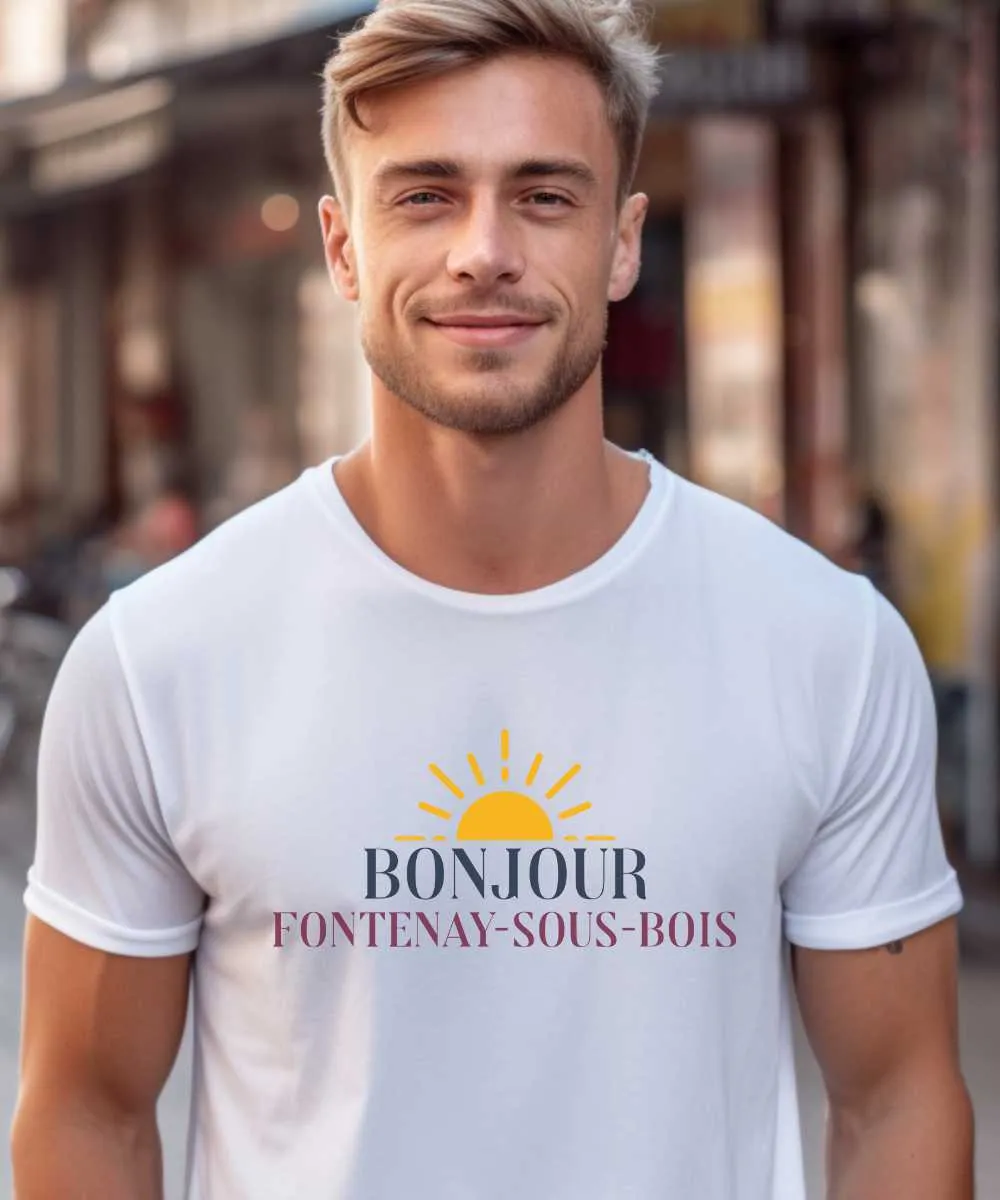 T-Shirt Bonjour Fontenay-sous-Bois