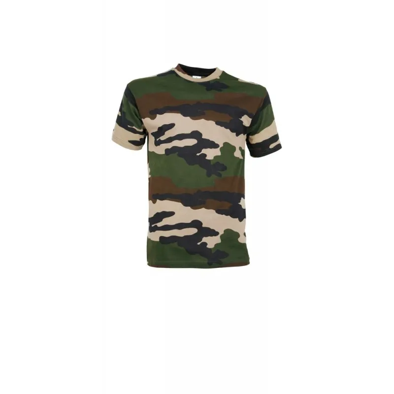 T-shirt camouflage - Camouflée  pas cher