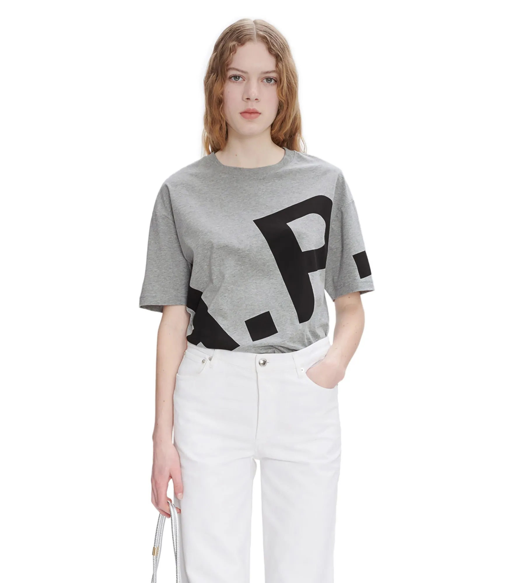 T-Shirt Lisandre Gris chiné | A.P.C.