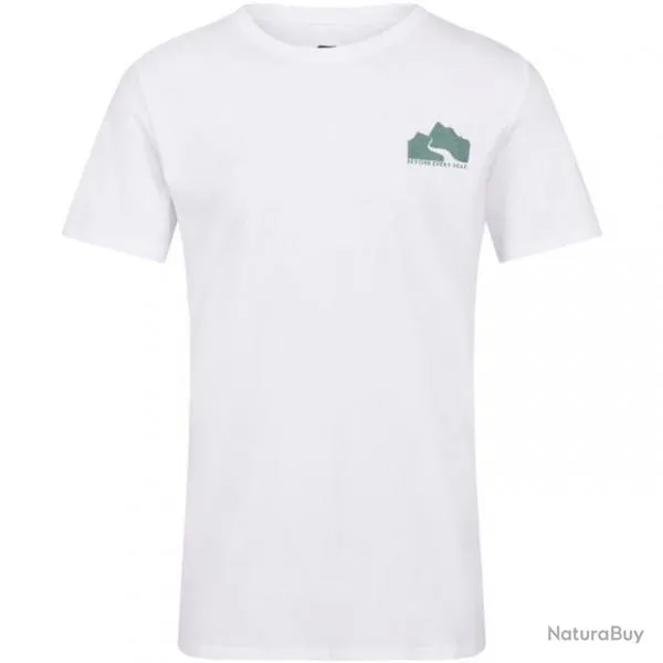 T shirt Regatta Breezed III blanc